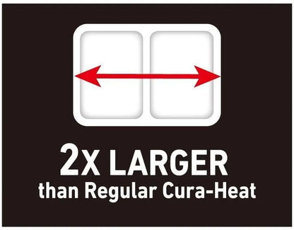 Cura-Heat Back Pain Max Size 2 Patches - Arc Health Nutrition UK Ltd 