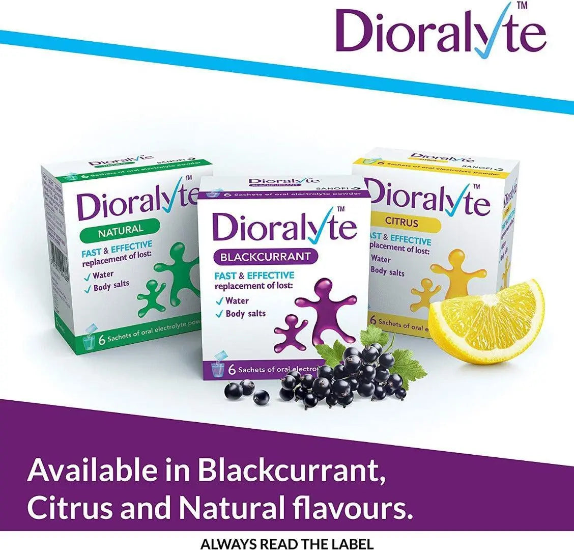 Dioralyte Citrus Flavour 6 Sachets - Arc Health Nutrition UK Ltd 