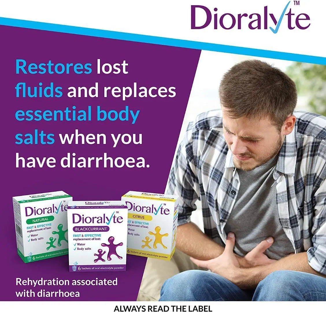 Dioralyte Natural Medication 6 Sachets x 5 - Arc Health Nutrition UK Ltd 