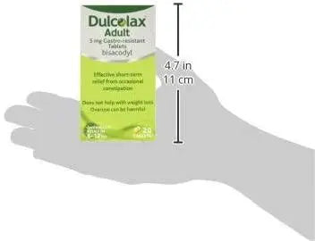 Dulcolax Laxative 5mg 20 Tabs - Arc Health Nutrition UK Ltd 