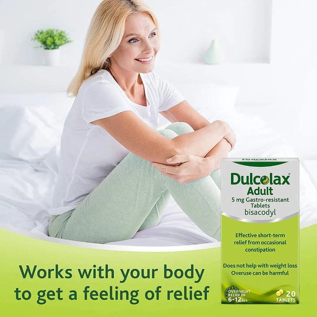 Dulcolax Laxative 5mg 20 Tabs - Arc Health Nutrition UK Ltd 