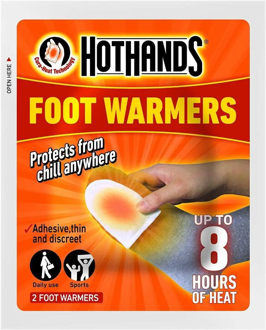 Hot Hands Hand Warmers (10 Pairs) & Foot Warmers (10 Pairs) - Arc Health Nutrition UK Ltd 