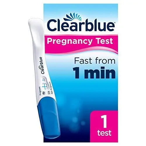 Pregnancy Test - Clearblue Rapid Detection, Result As Fast As 1 Minute, 1 Test - Arc Health Nutrition UK Ltd 