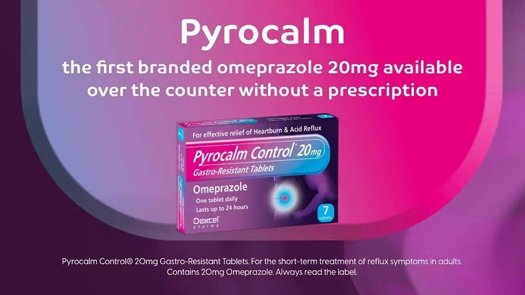 Pyrocalm Control 20mg 14 Tablets - Arc Health Nutrition UK Ltd 