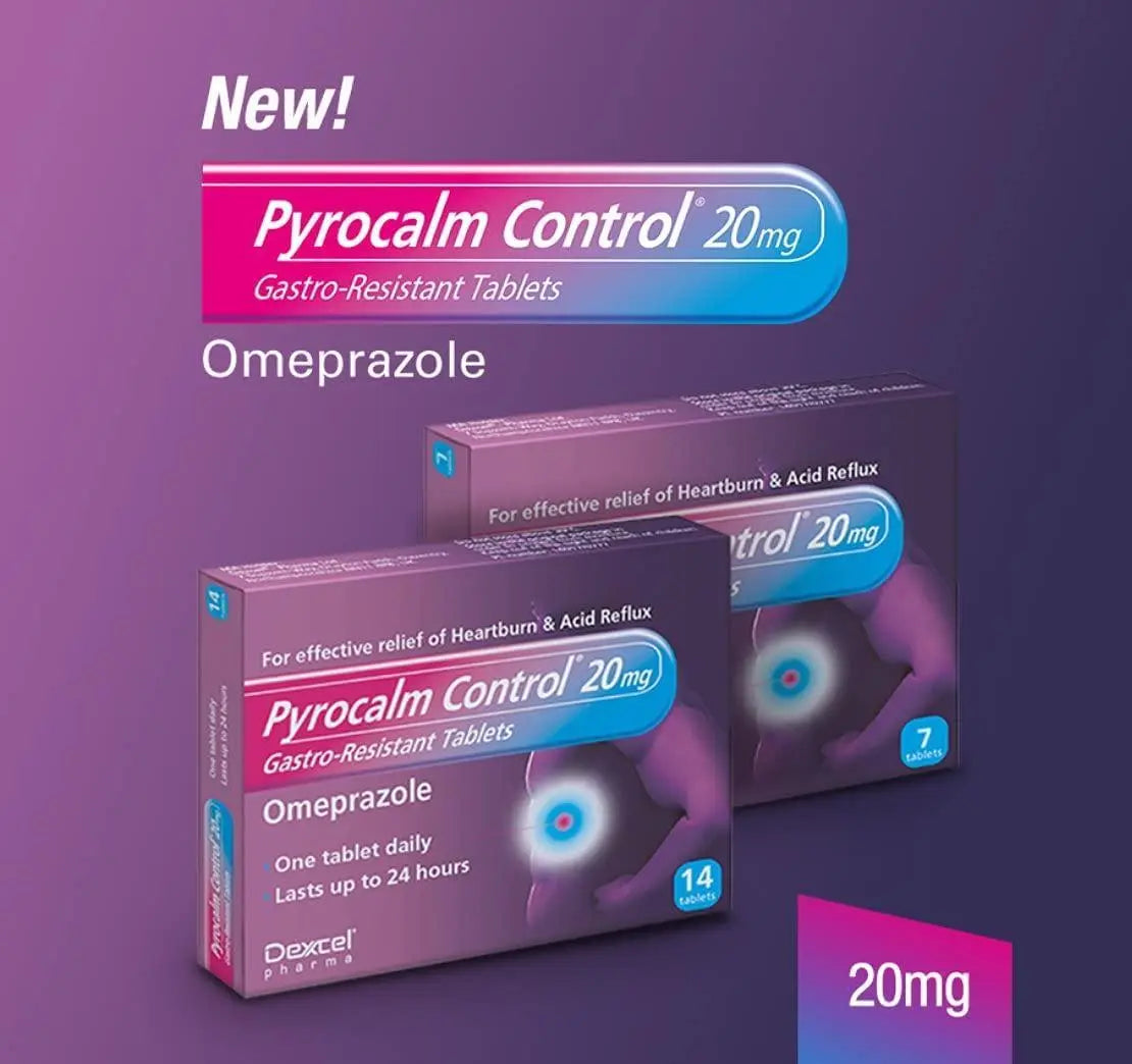 Pyrocalm Control 20mg 14 Tablets - Arc Health Nutrition UK Ltd 