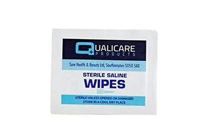 Saline Wipes Pack of 100 - Arc Health Nutrition UK Ltd 