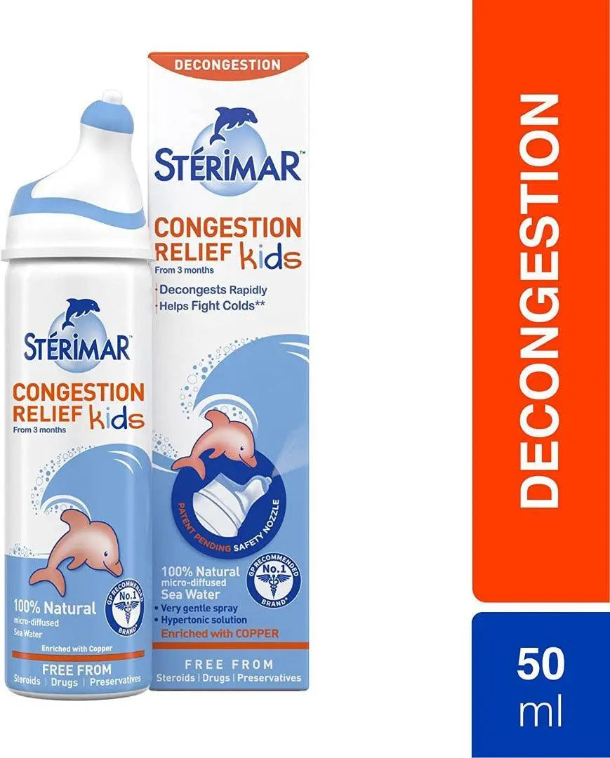 Sterimar Congestion Relief Kids 50 ml Nasal Spray - Arc Health Nutrition UK Ltd 