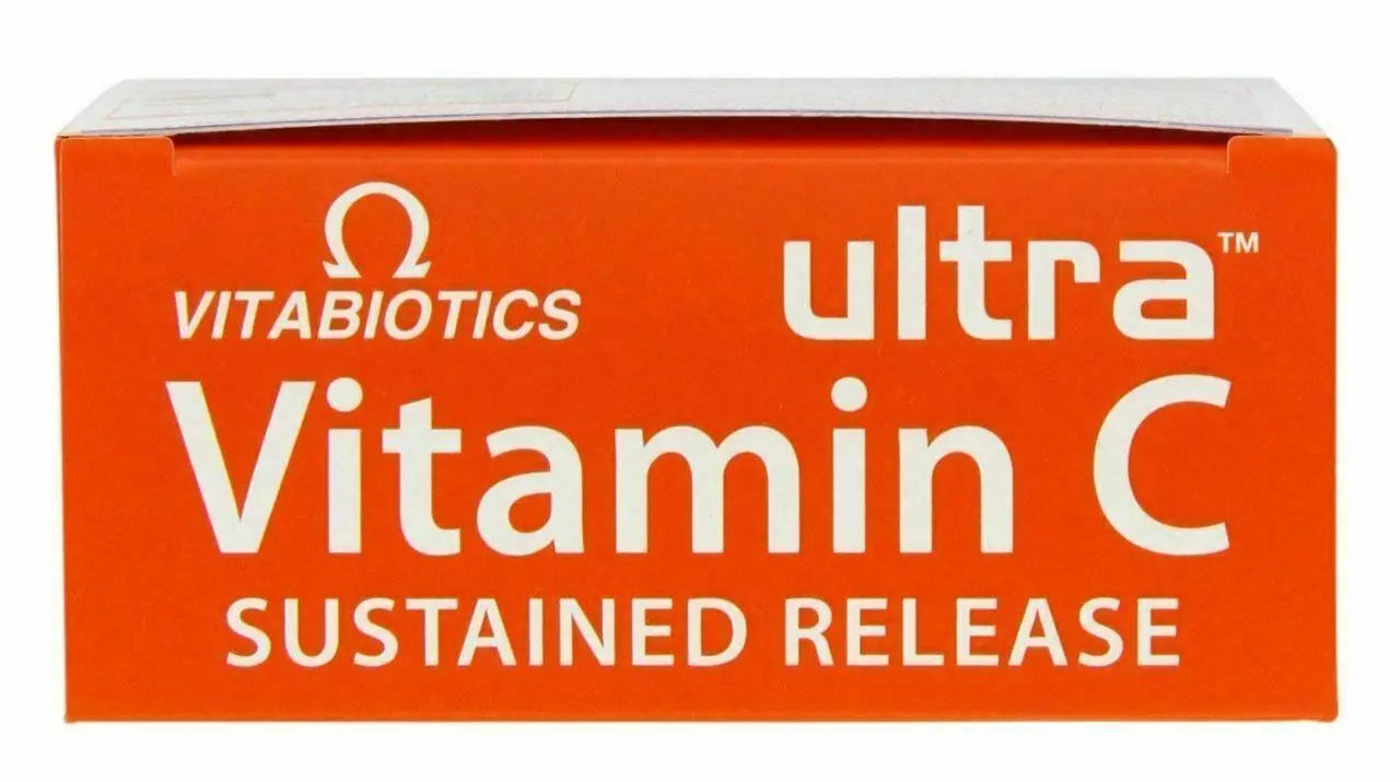 Vitabiotics Ultra Vitamin C 500mg Sustained Release 60 Tablets - Arc Health Nutrition UK Ltd 