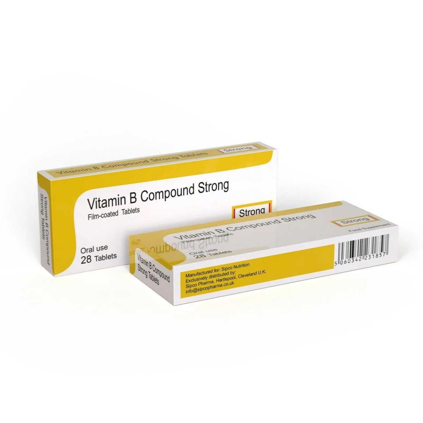 Vitamin B Compound Strong 28 tablets - Arc Health Nutrition UK Ltd 